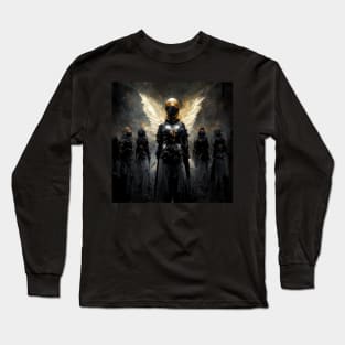 Dark Army of the Angels | Black and Gold Long Sleeve T-Shirt